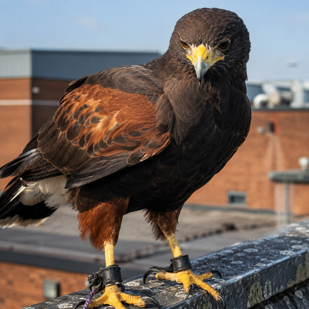 Hawk Pests emergency bird control responds to callouts of invasive birds like pigeons, seagulls and other wildlife to prevent from nesting, making a mess and damaging reputation. Hawks trained falcon handlers can assess the customers setup and map out a strategic flight plan for the predatory birds to undertake. Long term deterrence and control for businesses, sites and homes.